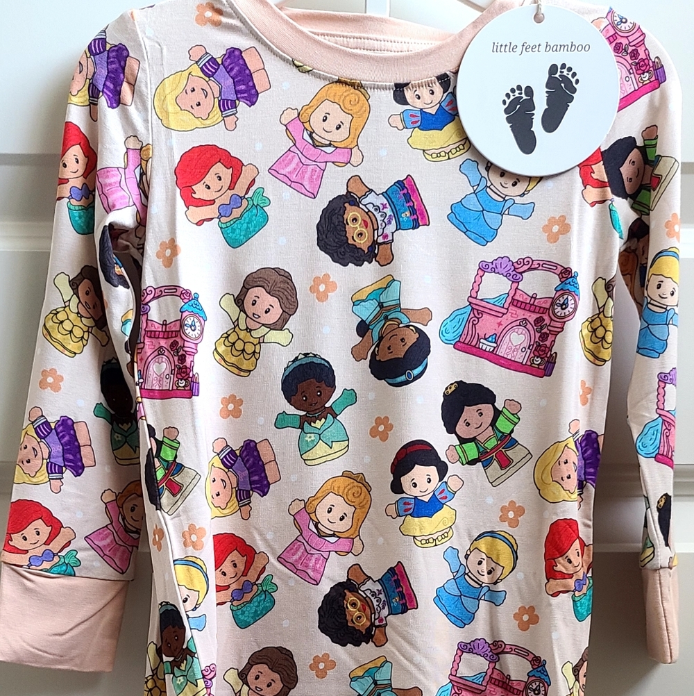 Little People Princess Bamboo Pj Set